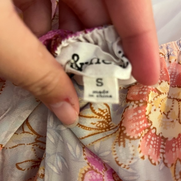 Floral Chiffon midi Dress - Picture 3 of 3